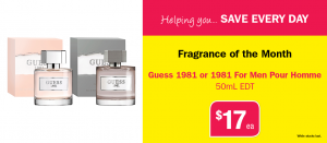 Fragrance of The Month Guess 1981 $17