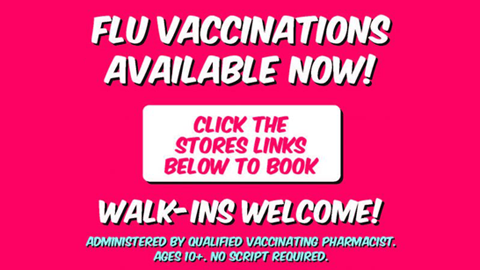 Flu Vaccinations Available Now!